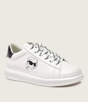 Karl Lagerfeld Skórzane sneakersy KAPRI