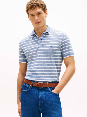Tommy Hilfiger Polo | Regular Fit | z dodatkiem lnu
