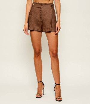 Elisabetta Franchi Lniane szorty | Regular Fit
