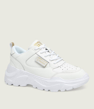 Versace Jeans Couture Skórzane sneakersy