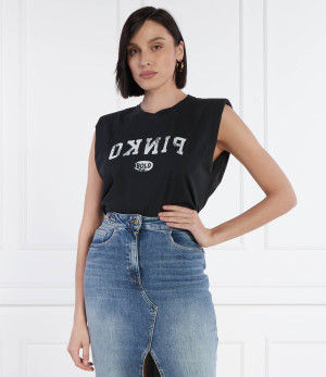 Pinko T-shirt CACAO CANOTTA | Regular Fit