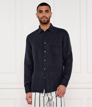 BOSS ORANGE Lniana koszula Relegant_6 | Regular Fit