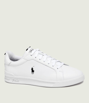 POLO RALPH LAUREN Skórzane sneakersy Grosgrain