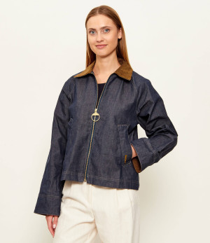 Barbour Kurtka jeansowa Freckleton | Relaxed fit