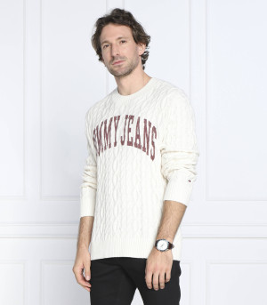 Tommy Jeans Sweter COLLEGIATE | Relaxed fit