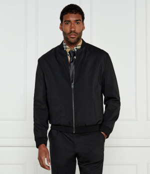 HUGO Kurtka bomber Ukashi | Modern fit | z dodatkiem wełny