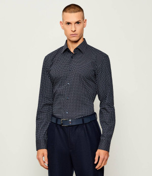 BOSS BLACK Koszula H-HANK-kent-C1-214 | Slim Fit | stretch