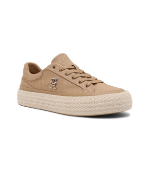 Tommy Hilfiger Lniane trampki Vulc