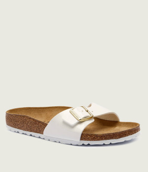 Birkenstock Klapki Madrid | narrow fit | z dodatkiem skóry