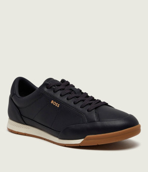 BOSS BLACK Skórzane sneakersy Nitan_Lowp_lt