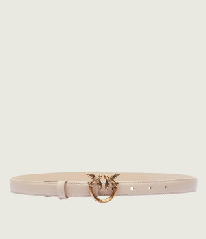 Pinko Skórzany pasek LOVE BERRY