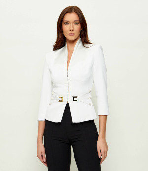 Elisabetta Franchi Żakiet | Slim Fit