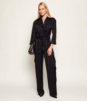 Elisabetta Franchi Satynowy kombinezon | Regular Fit
