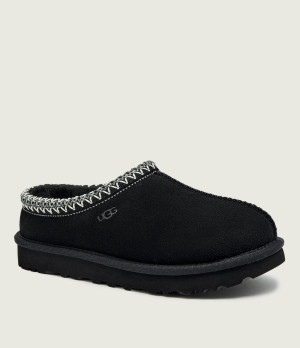 UGG Skórzane mule W TASMAN II | z dodatkiem wełny