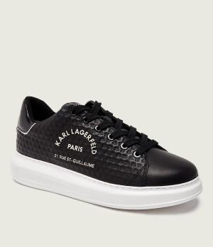 Karl Lagerfeld Skórzane sneakersy KAPRI