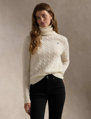 POLO RALPH LAUREN Wełniany golf | Regular Fit | z dodatkiem kaszmiru