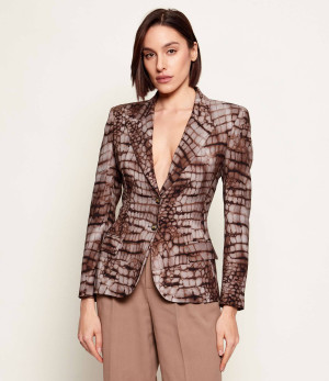 Elisabetta Franchi Żakiet | Slim Fit
