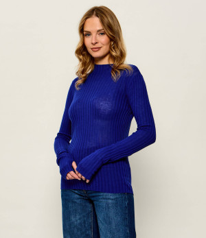 Pinko Wełniany półgolf Muggito | Slim Fit