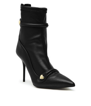 Love Moschino Botki | z dodatkiem skóry