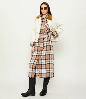 Barbour Sukienka Fern | z dodatkiem lnu