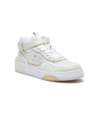 BluGirl Blumarine Skórzane sneakersy Wow 03