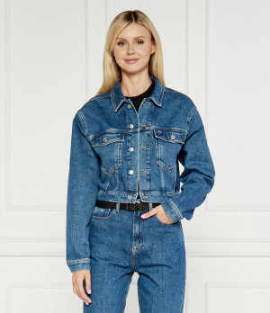Tommy Jeans Kurtka jeansowa CLAIRE | Cropped Fit