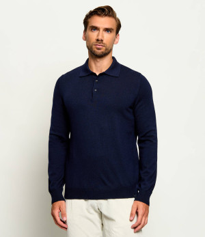Fay Wełniane polo | Regular Fit