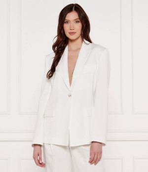 Pinko Marynarka | Regular Fit | z dodatkiem lnu