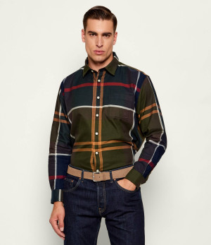 Barbour Koszula Renford | Oversize fit