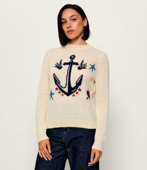 Weekend MaxMara Wełniany sweter Wkdnitra | Regular Fit