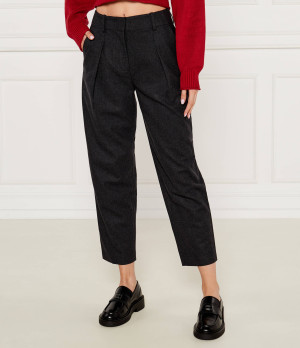Armani Exchange Spodnie chino | Regular Fit | z dodatkiem wełny
