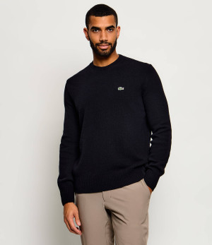 Lacoste Wełniany sweter | Classic fit