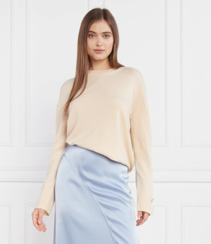 Marc Cain Wełniany sweter | Regular Fit | z dodatkiem kaszmiru