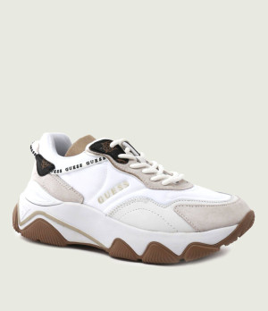 Guess Sneakersy MICOLA | zamsz | z dodatkiem skóry