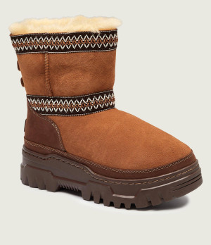 UGG Śniegowce Classic Mini Trailgazer | shearling | zamsz