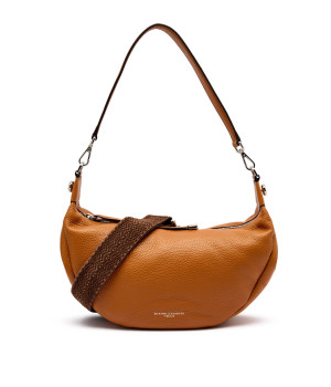 GIANNI CHIARINI Skórzane hobo Aisha