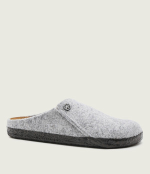Birkenstock Obuwie domowe Zermatt Standard WZ | z dodatkiem skóry | narrow fit