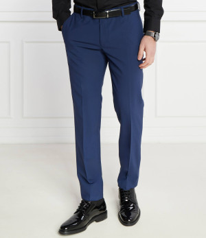 Joop! Wełniane spodnie Blayr | Slim Fit