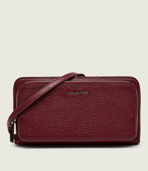 Michael Kors Skórzana kopertówka/portfel Jet Set Small