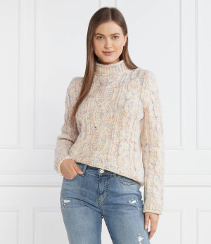 Marc Cain Wełniany sweter | Regular Fit