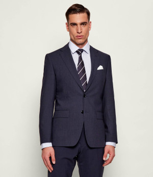 BOSS BLACK Marynarka H-Hutson-251 | Slim Fit | z dodatkiem wełny