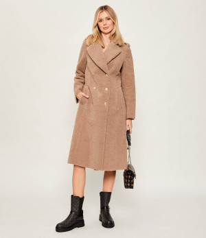 GUESS Płaszcz LAILA | shearling