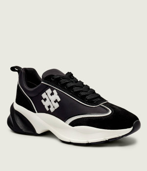 TORY BURCH Skórzane sneakersy GOOD LUCK TRAINER