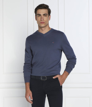 Tommy Hilfiger Sweter | Regular Fit | z dodatkiem kaszmiru