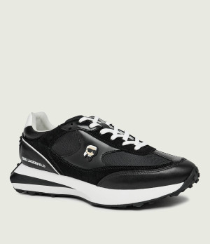 Karl Lagerfeld Skórzane sneakersy ZONE NFT | zamsz