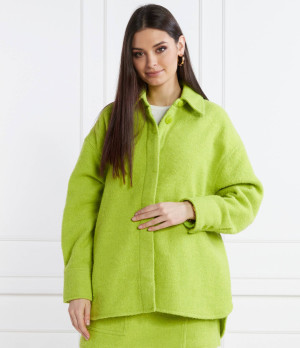 Samsøe Samsøe Kurtka | Oversize fit | z dodatkiem wełny