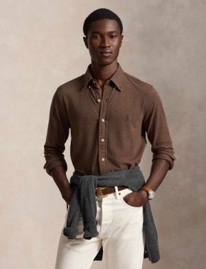 POLO RALPH LAUREN Koszula Oxford | Regular Fit | feather weight twill