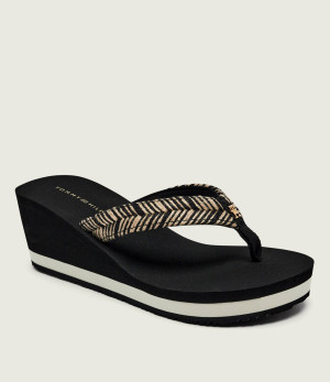 Tommy Hilfiger Japonki SUMMER | z dodatkiem lnu
