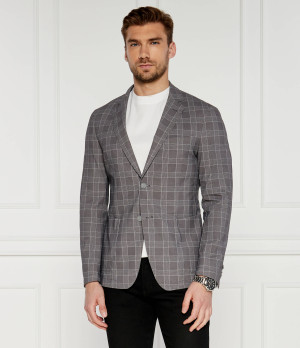 BOSS BLACK Marynarka P-Hanry-J-FL-WG-241 | Slim Fit