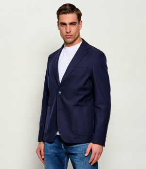 BOSS BLACK Marynarka P-Hanry-WG-253 | Slim Fit | z dodatkiem wełny